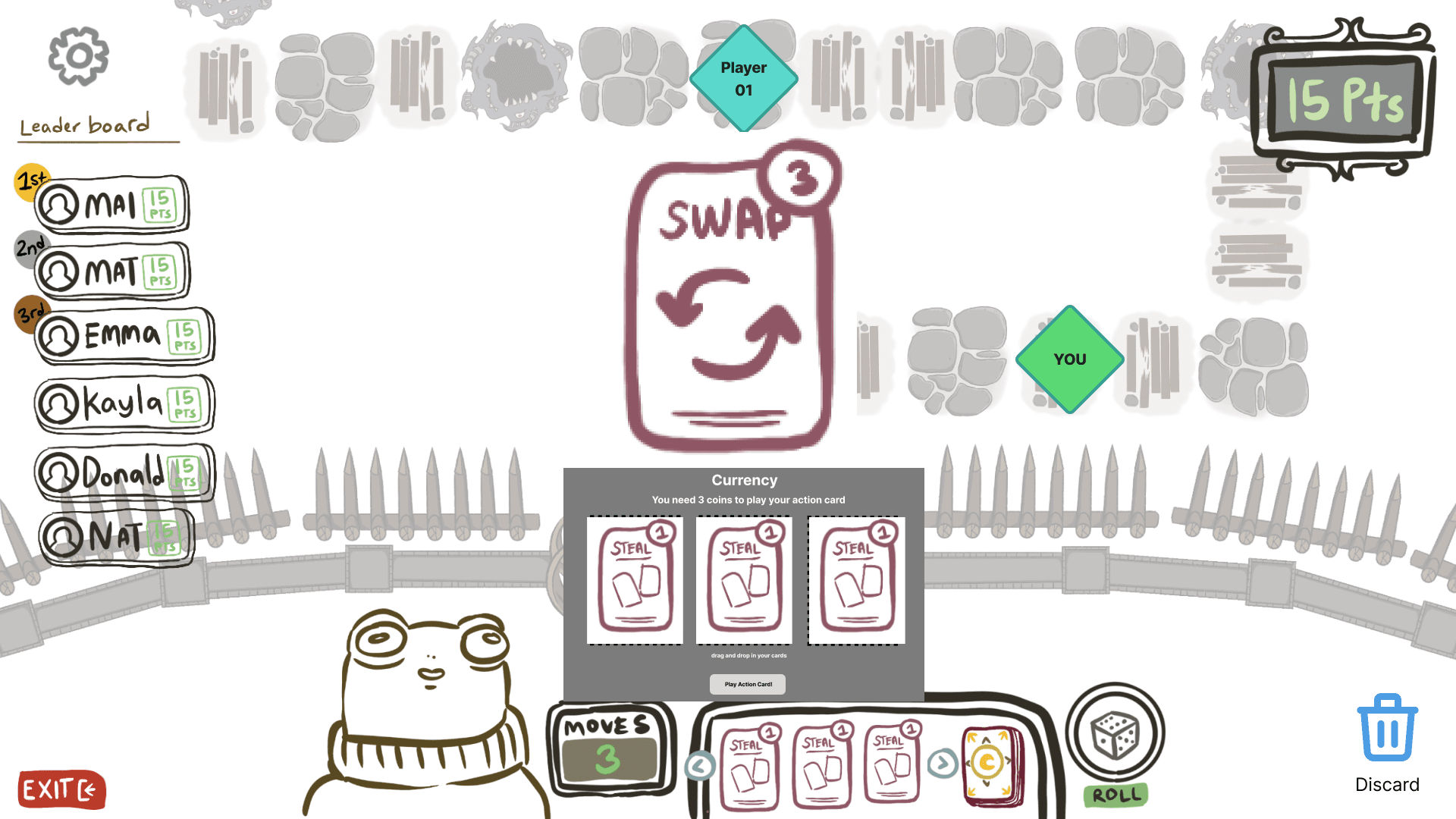 DayBreak - work in progress image of the dashboard